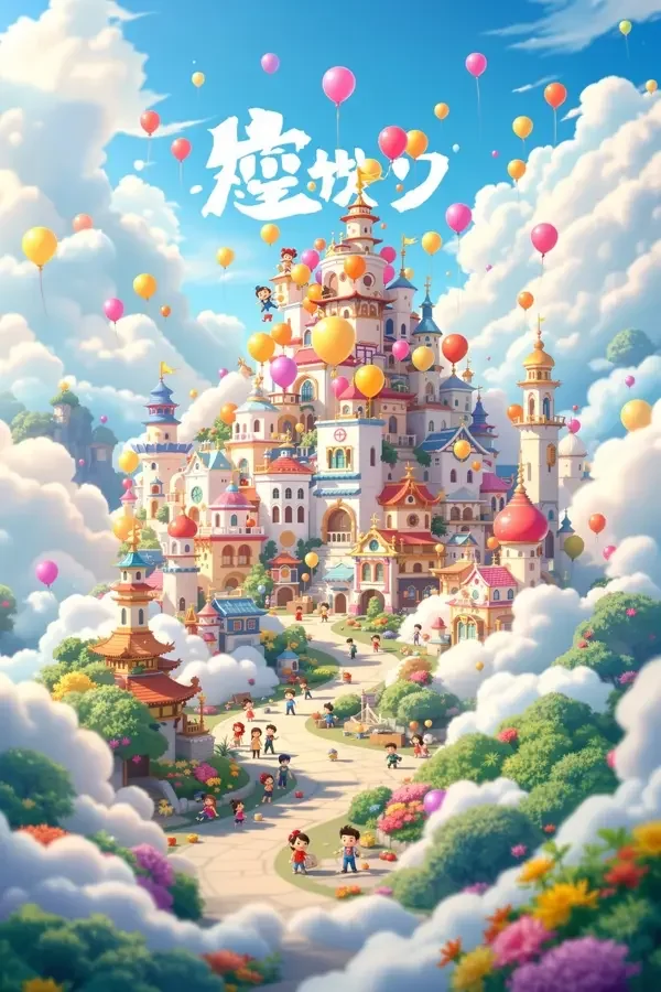 今日动画·云端小镇 - 动画电影海报