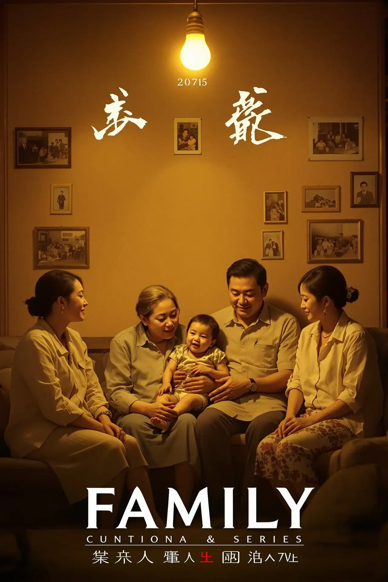 人世间 - 家庭年代电影海报
