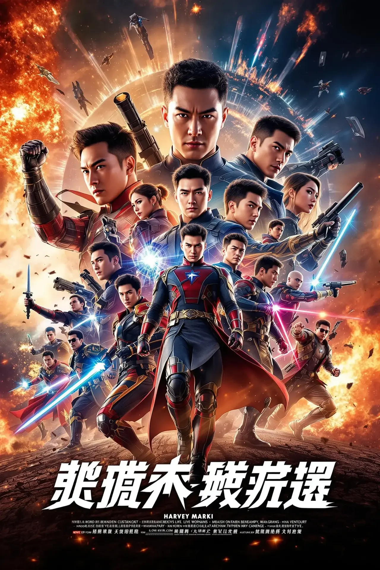 今日热血·城市守护者 - 热血动作电影海报