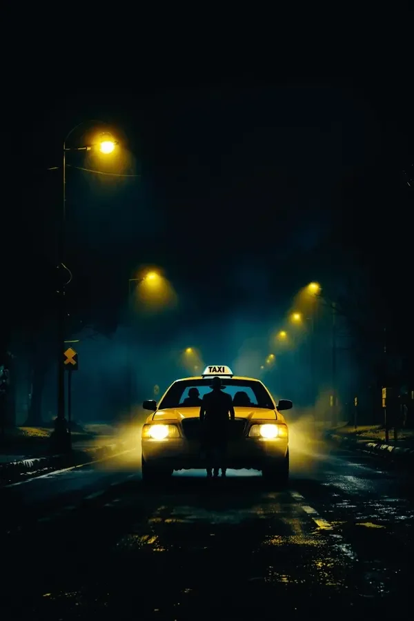 午夜出租车 - 惊悚电影海报